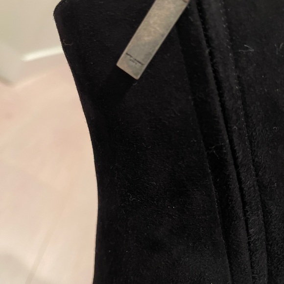 BNWT Saint Laurent (YSL) suede booties/ankle boots - Picture 3 of 6